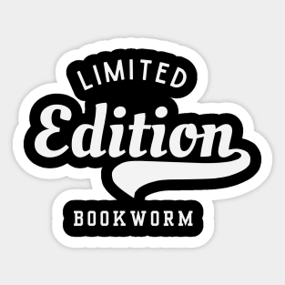 Limited Edition Bookworm Sticker